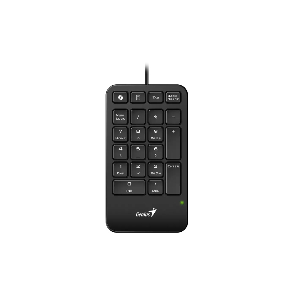 TECLADO/GENIUS NUMERICO NUMPAD 125 USB TIPO C /NEGRO /COPILOT /WIN Y MAC