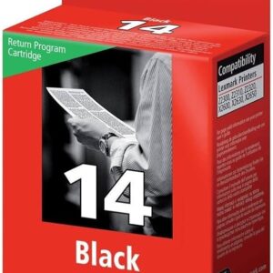 CARTUCHO DE TINTA LEXMARK 14 NEGRO (18C2090)