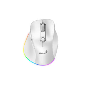 MOUSE GENIUS/WIRELLES MINI ERGO 9000S PRO PINE WOOD RECARGABLE DUAL BT Y 2 4GHZ RGB DPI 800 A 2