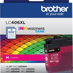 CARTUCHO DE TINTA MAGENTA BROTHER LC406XLMS