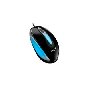 MOUSE GENIUS DX-MINI COLOR NEGRO / LED INTERMITENTE / 3 BOTONES / DPI 1000 / BLUEEYE