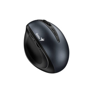 MOUSE GENIUS WIRELESS ERGO 8300 NEGRO/ VERTICAL / SILENCIO / 7 BOTONES /RF 2.4GHZ / PILA AA X 1