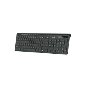 TECLADO WIRELESS GENIUS SLIM STAR 7230 NEGRO / RF 2.4GHZ / TECLAS MULTIMEDIA 9 / WIN Y MAC
