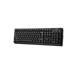 TECLADO GENIUS KB-7100X NEGRO WIRELESS / RF 2.4GHZ / PILA AAA(2) / WIN Y MAC (AGOTADO)