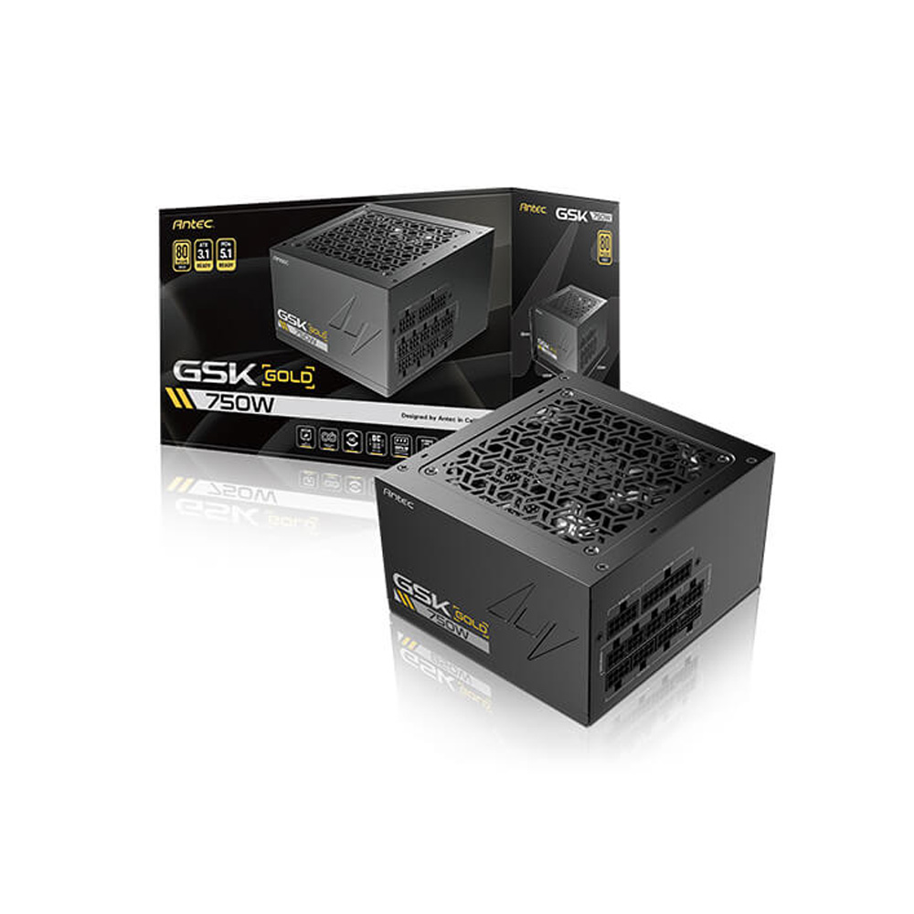 FUENTE ANTEC/FUENTE DE PODER GSK750 750W 80PLUS GOLD PCIE 5.1