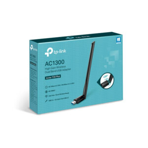 ADAPTADOR DE RED TPLINK USB ARCHER T3U PLUS AC 1300 /MU-MIMO /ANTENA OMNIDIRECCIONAL /